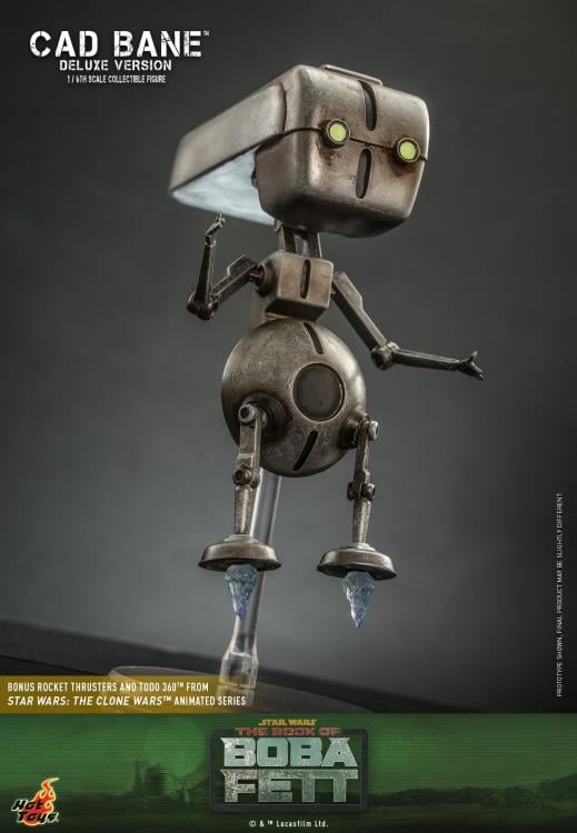 Star Wars: The Book of Boba Fett TMS080 Cad Bane Deluxe 1/6th Scale Collectible Figure Gallery Image 7