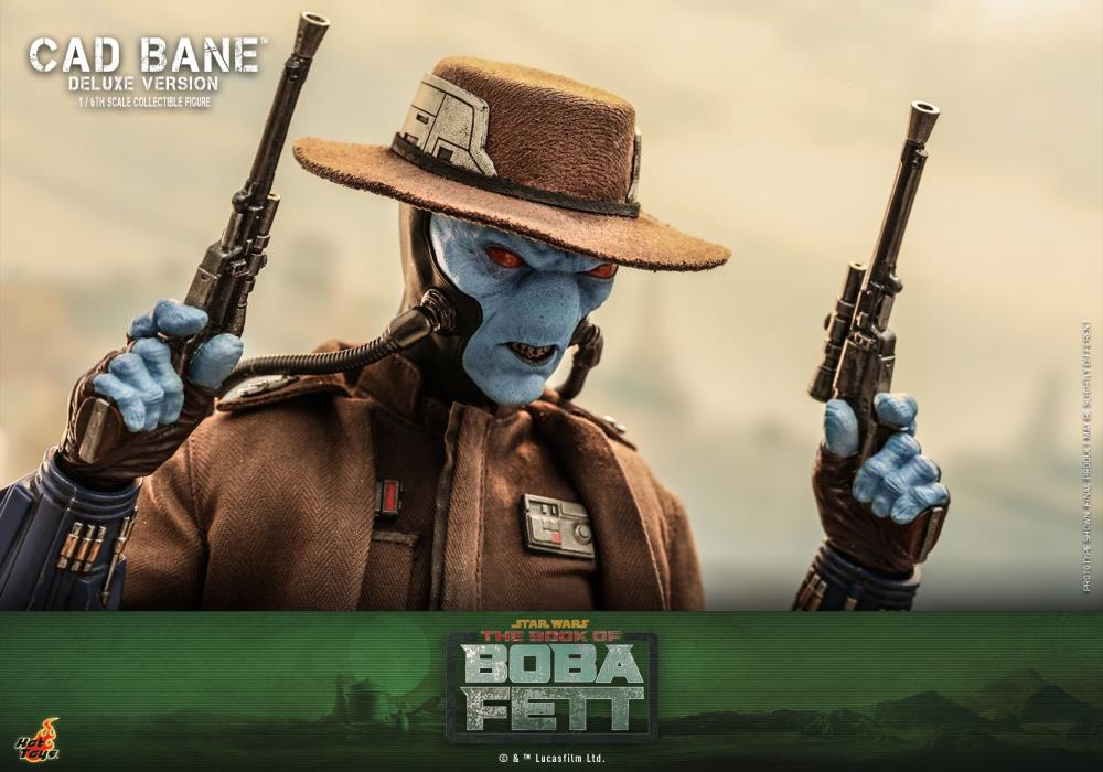 Star Wars: The Book of Boba Fett TMS080 Cad Bane Deluxe 1/6th Scale Collectible Figure Gallery Image 17