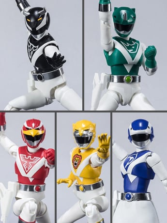 Choujuu Sentai Liveman Shodo Super Boxed Set of 5 Figures