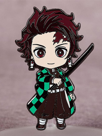 Demon Slayer: Kimetsu no Yaiba Nendoroid Pins No.032 Tanjiro Kamado Gallery Image 2
