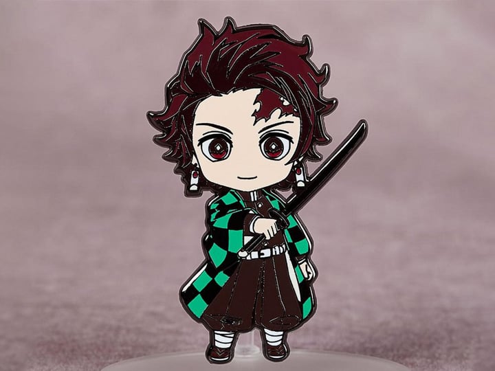 Demon Slayer: Kimetsu no Yaiba Nendoroid Pins No.032 Tanjiro Kamado Gallery Image 1