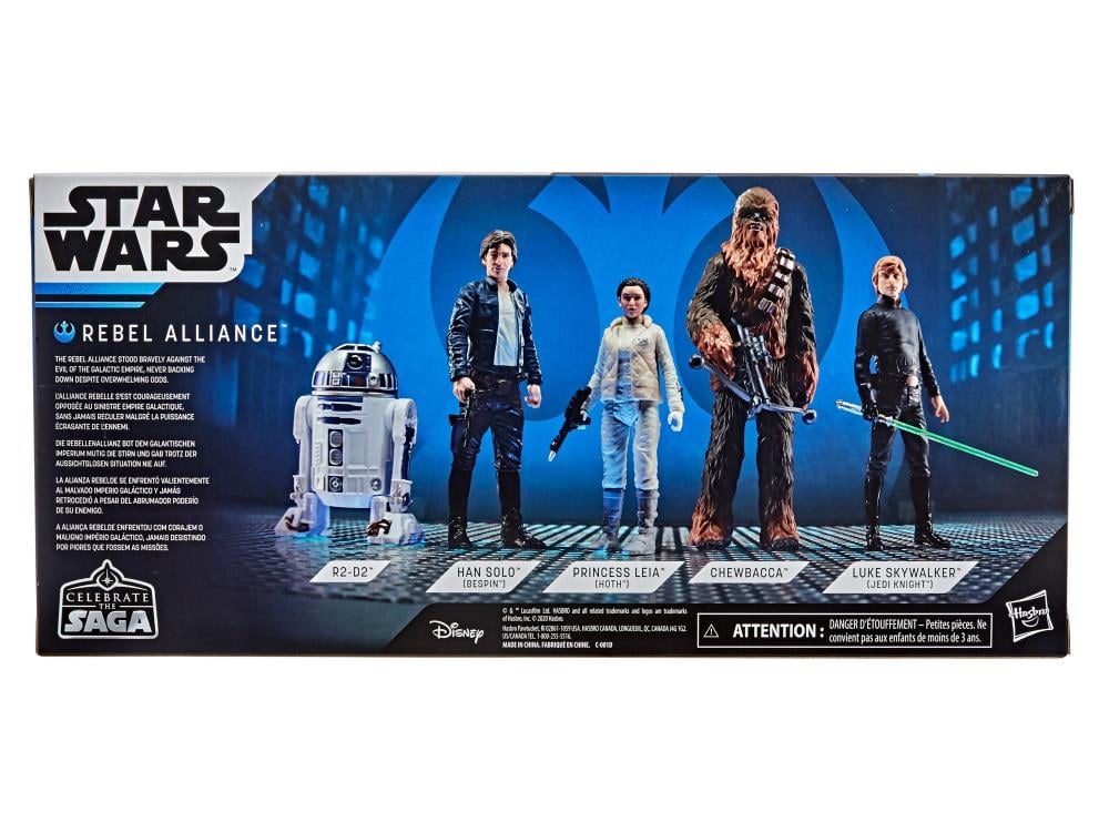 Star Wars Celebrate the Saga Rebel Alliance 3.75" Pack of 5 Figures Gallery Image 6