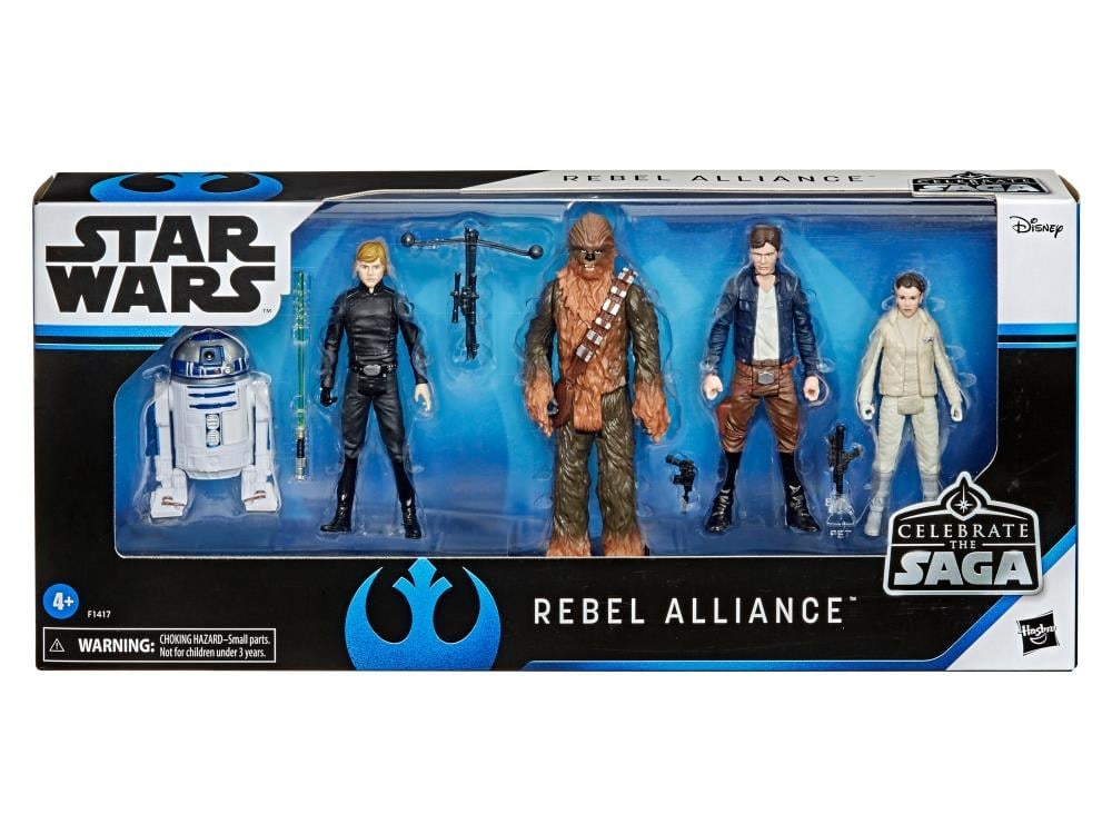 Star Wars Celebrate the Saga Rebel Alliance 3.75" Pack of 5 Figures Gallery Image 5
