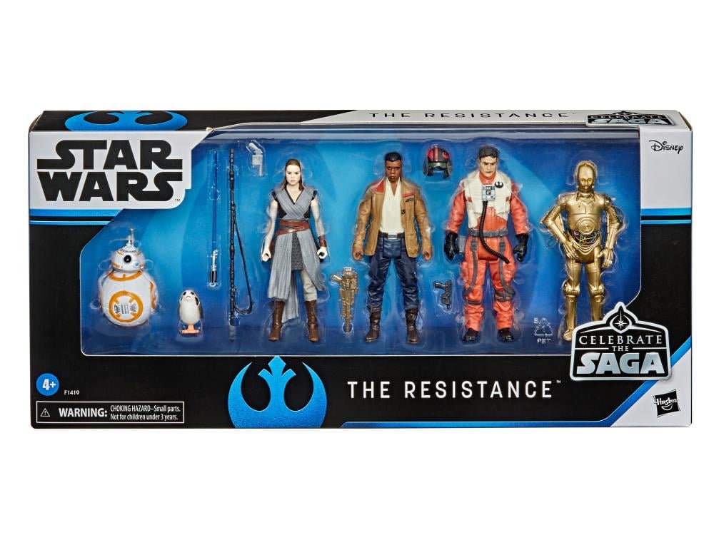 Star Wars Celebrate the Saga The Resistance 3.75" Pack of 5 Figures Gallery Image 4
