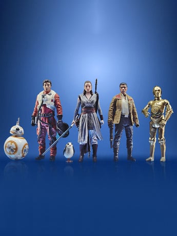 Star Wars Celebrate the Saga The Resistance 3.75" Pack of 5 Figures Gallery Image 2