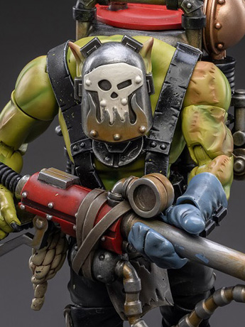 Warhammer 40K Ork Kommandos Burna Boy Ragrob 1/18 Scale Figure Gallery Image 2