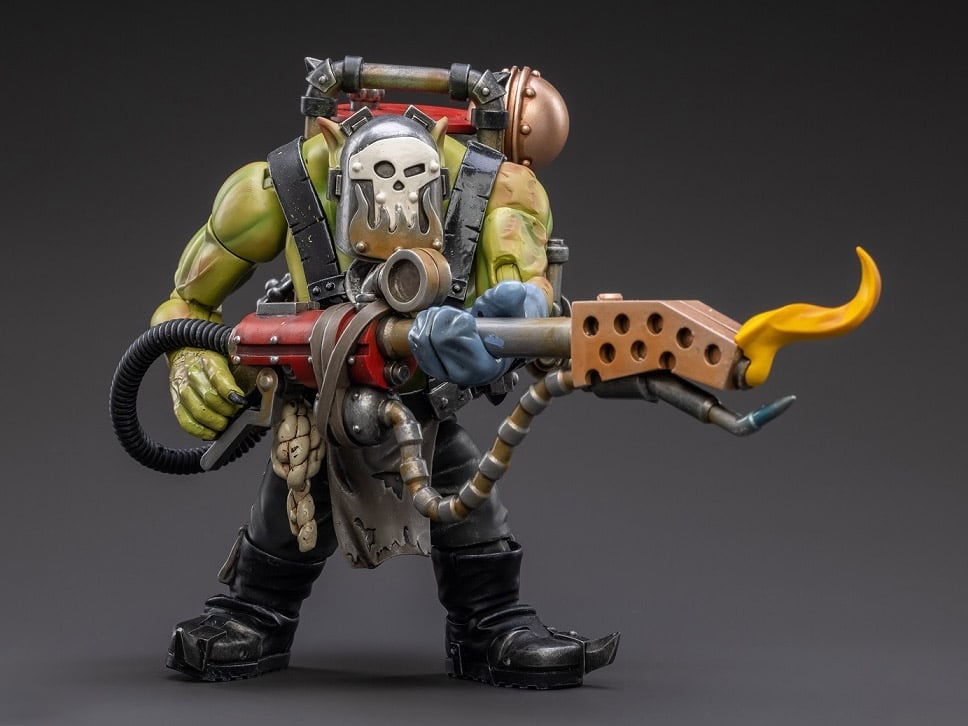 Warhammer 40K Ork Kommandos Burna Boy Ragrob 1/18 Scale Figure Gallery Image 3
