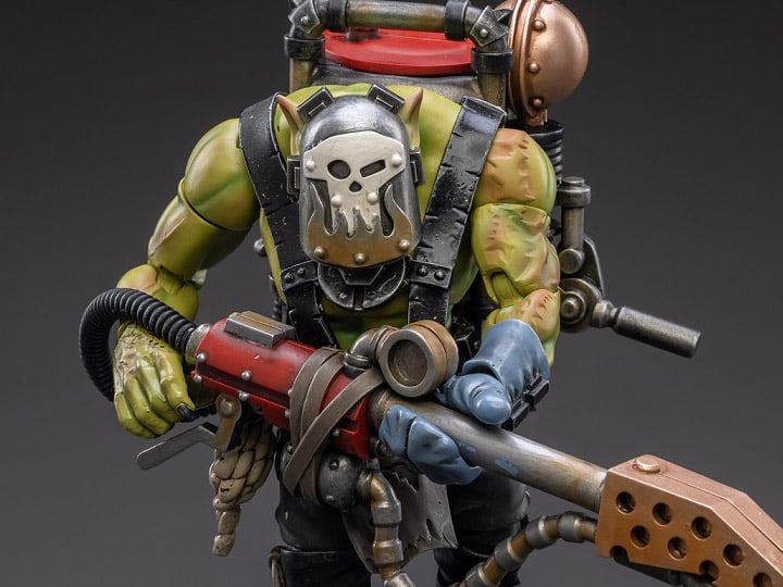 Warhammer 40K Ork Kommandos Burna Boy Ragrob 1/18 Scale Figure Gallery Image 1