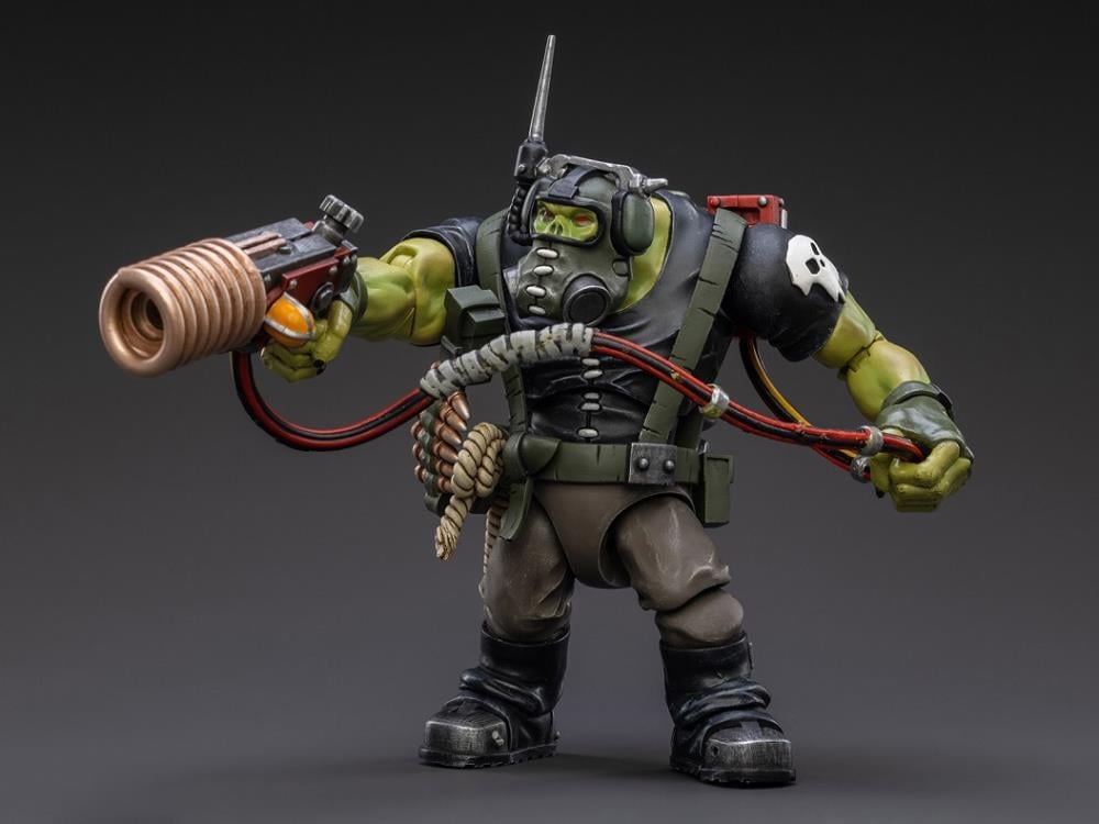 Warhammer 40K Ork Kommandos Comms Boy Wagzuk 1/18 Scale Figure Gallery Image 7