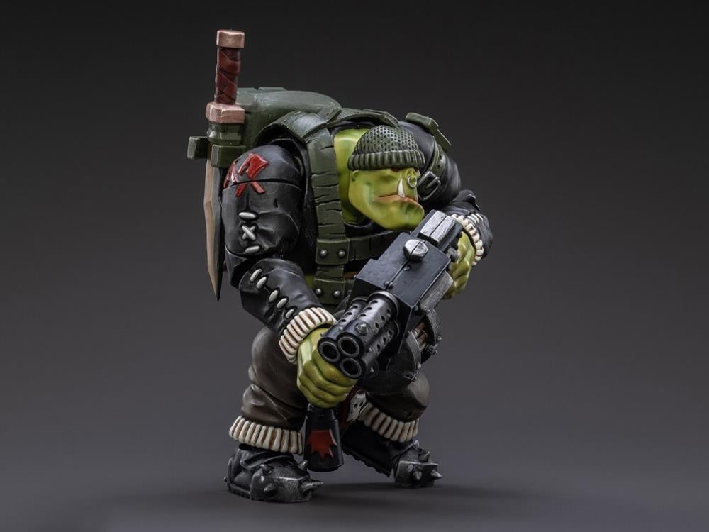 Warhammer 40K Ork Kommandos Dakka Boy Rotbilge 1/18 Scale Figure Gallery Image 5