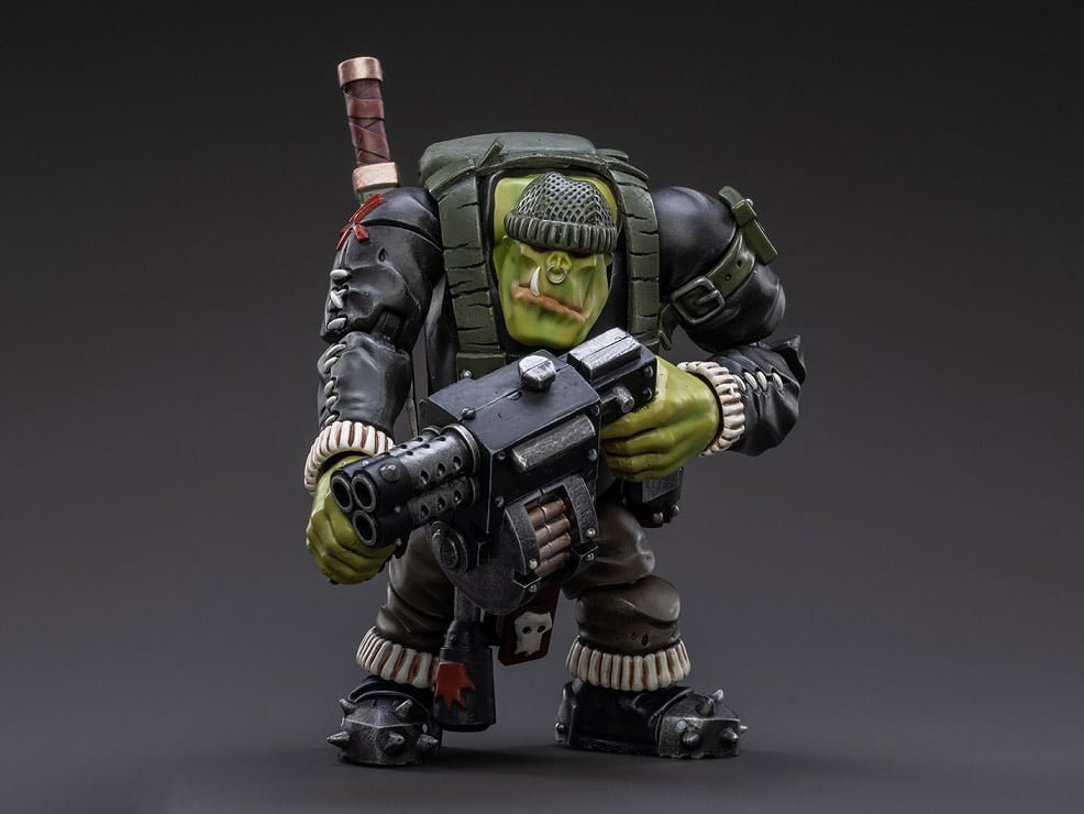 Warhammer 40K Ork Kommandos Dakka Boy Rotbilge 1/18 Scale Figure Gallery Image 3