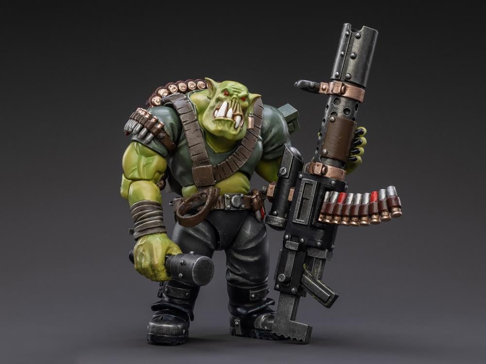 Warhammer 40K Ork Kommandos Snipa Boy Balrukk 1/18 Scale Figure Gallery Image 6