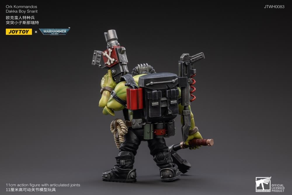 Warhammer 40K Ork Kommandos Snarit 1/18 Scale Figure Gallery Image 4