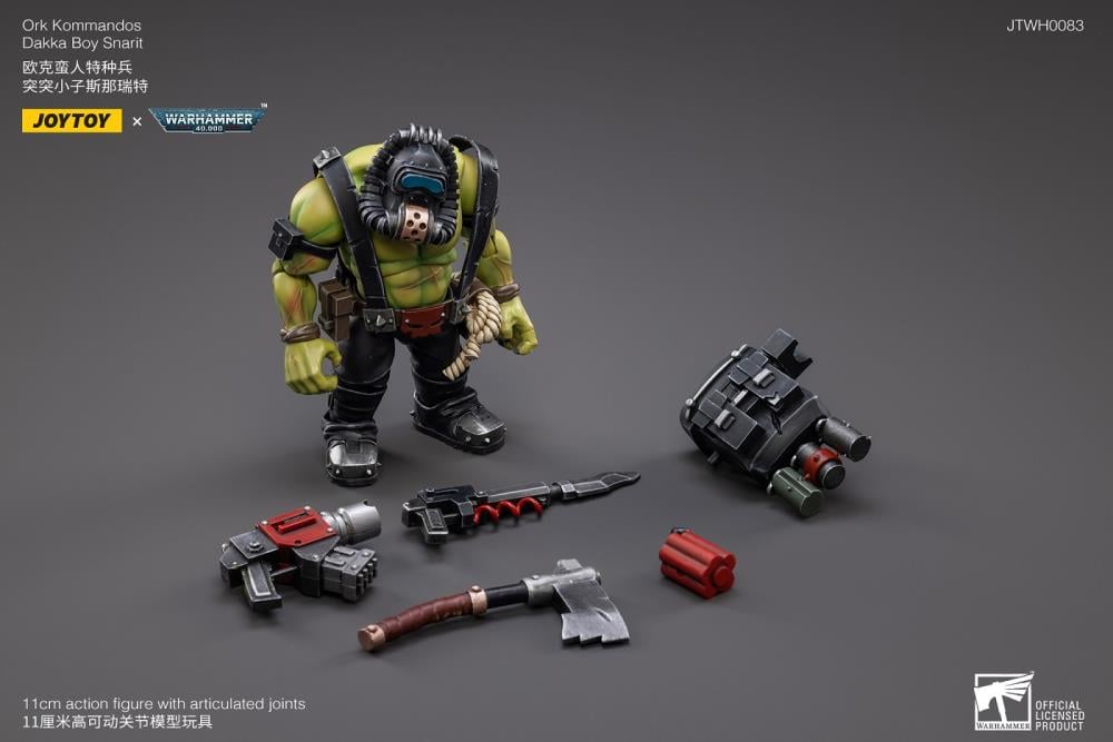 Warhammer 40K Ork Kommandos Snarit 1/18 Scale Figure Gallery Image 7