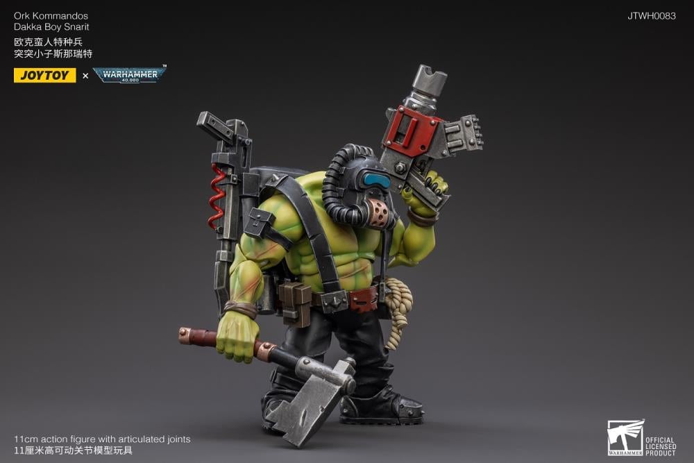 Warhammer 40K Ork Kommandos Snarit 1/18 Scale Figure Gallery Image 3