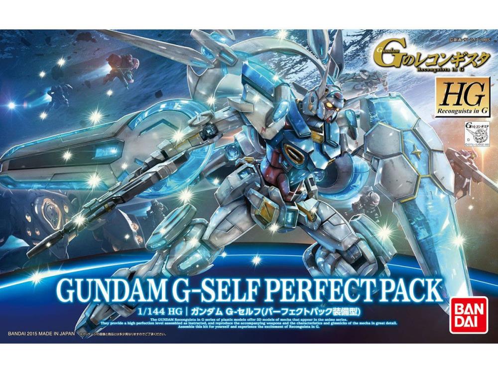 Gundam Reconguista in G HGRC Gundam G-Self with Perfect Pack 1/144 Scale Model Kit Gallery Image 7