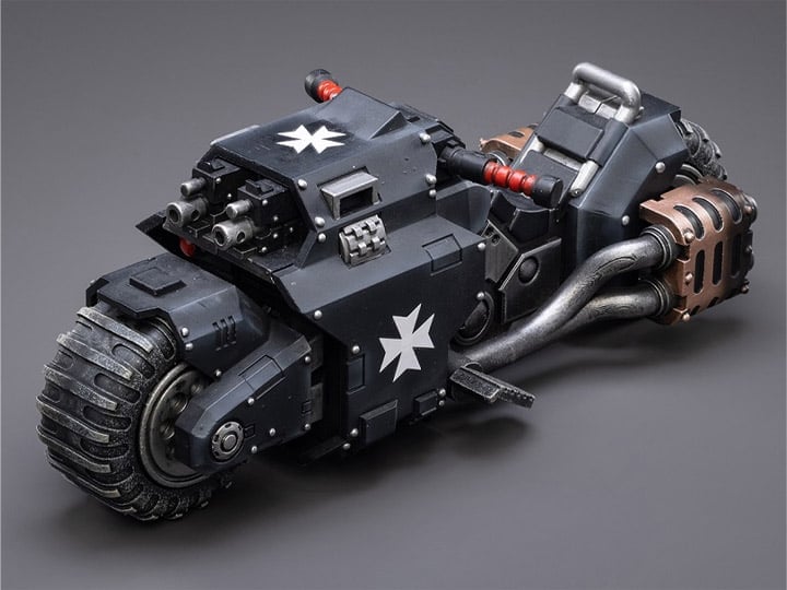 Warhammer 40k Black Templars Raider-Pattern Combat Bike 1/18 Scale Gallery Image 1