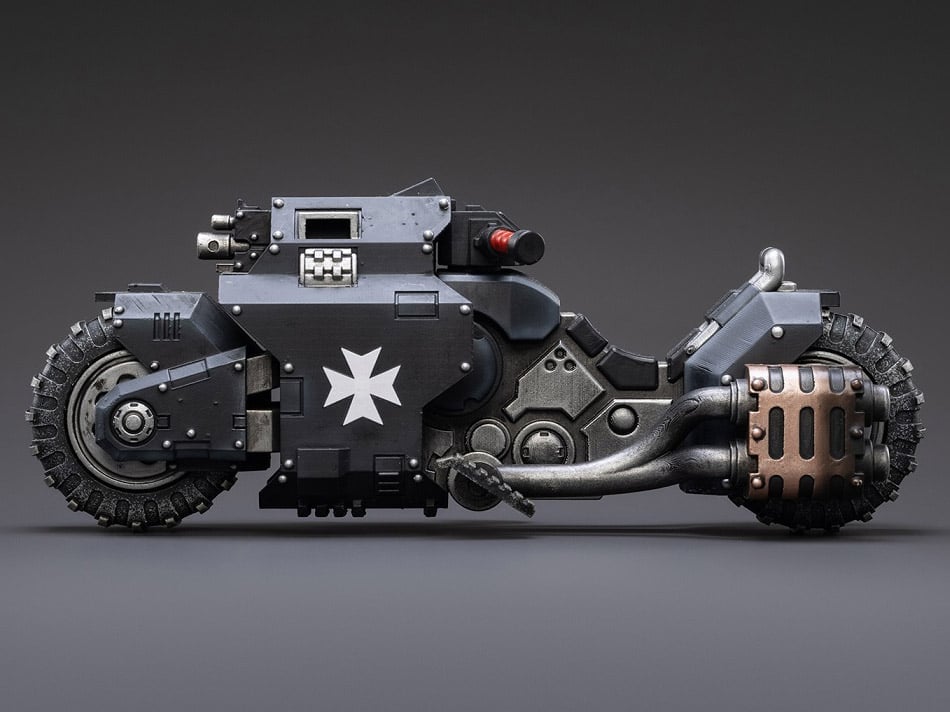 Warhammer 40k Black Templars Raider-Pattern Combat Bike 1/18 Scale Gallery Image 4