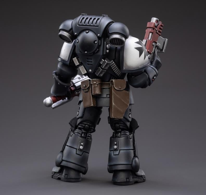 Warhammer 40k Black Templars Assault Intercessor Outriders Brother Valtus 1/18 Scale Action Figure Gallery Image 4