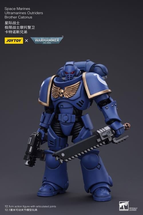 Warhammer 40k Ultramarines Assault Intercessor Brother Catonus 1/18 Scale Action Figure Gallery Image 4