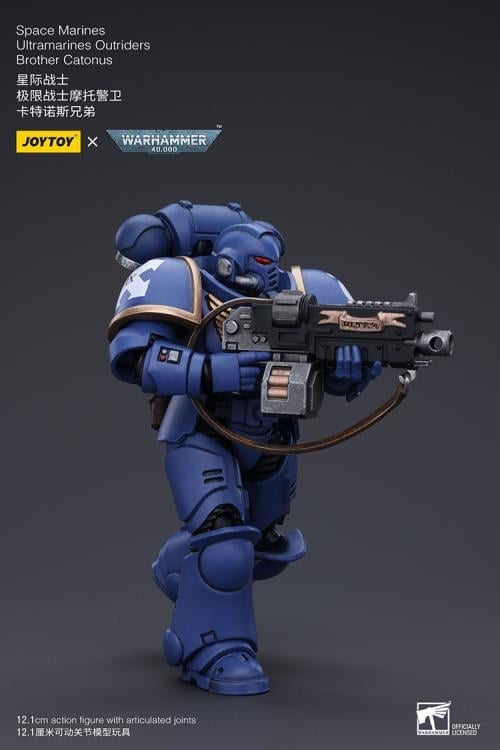Warhammer 40k Ultramarines Assault Intercessor Brother Catonus 1/18 Scale Action Figure Gallery Image 9