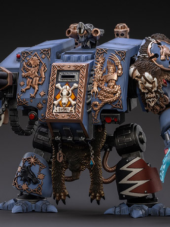 Warhammer 40K Space Wolves Bjorn The Fell-Handed 1/18 Scale Figure Gallery Image 3