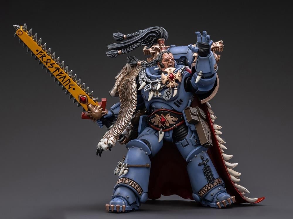 Warhammer 40k Space Wolves Ragnar Blackmane 1/18 Scale Figure Gallery Image 3