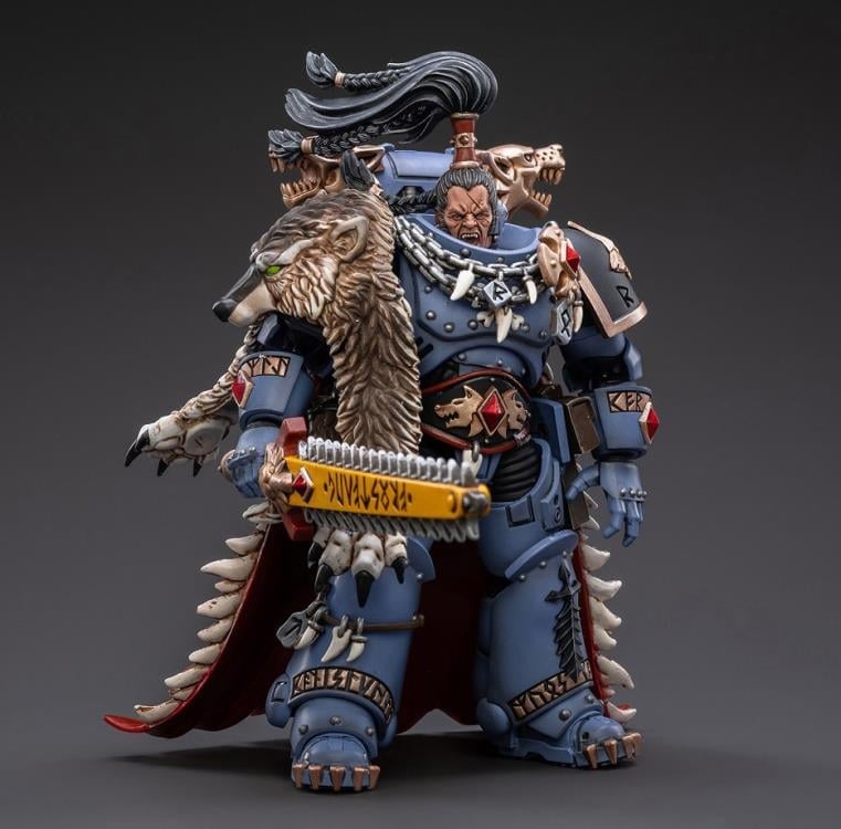 Warhammer 40k Space Wolves Ragnar Blackmane 1/18 Scale Figure Gallery Image 6