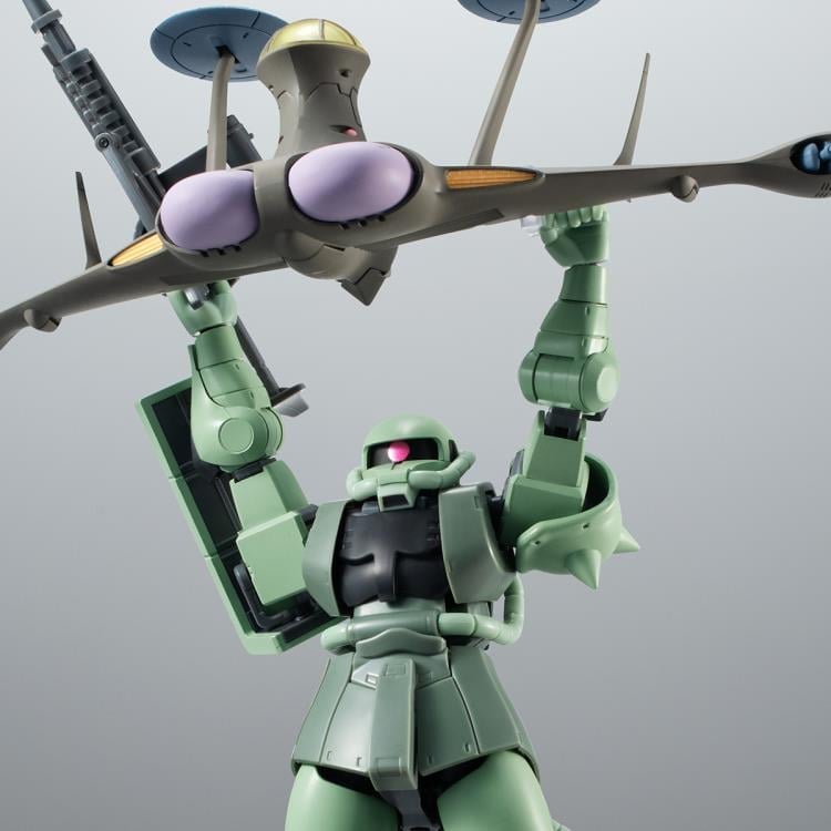 Gundam Robot Spirits Zaku II & Zeon’s Reconnaissance Aircraft Set (Ver. A.N.I.M.E.) Exclusive Gallery Image 4