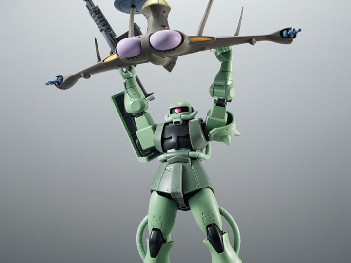 Gundam Robot Spirits Zaku II & Zeon’s Reconnaissance Aircraft Set (Ver. A.N.I.M.E.) Exclusive Gallery Image 1