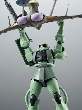 Image of Gundam Robot Spirits Zaku II & Zeon’s Reconnaissance Aircraft Set (Ver. A.N.I.M.E.) Exclusive