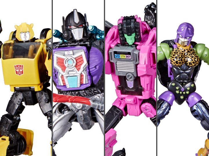 Transformers Buzzworthy Bumblebee Worlds Collide Exclusive Four-Pack Gallery Image 1