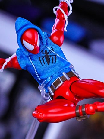 Marvel MAFEX No. 186 Scarlet Spider Figure | BigBadToyStore