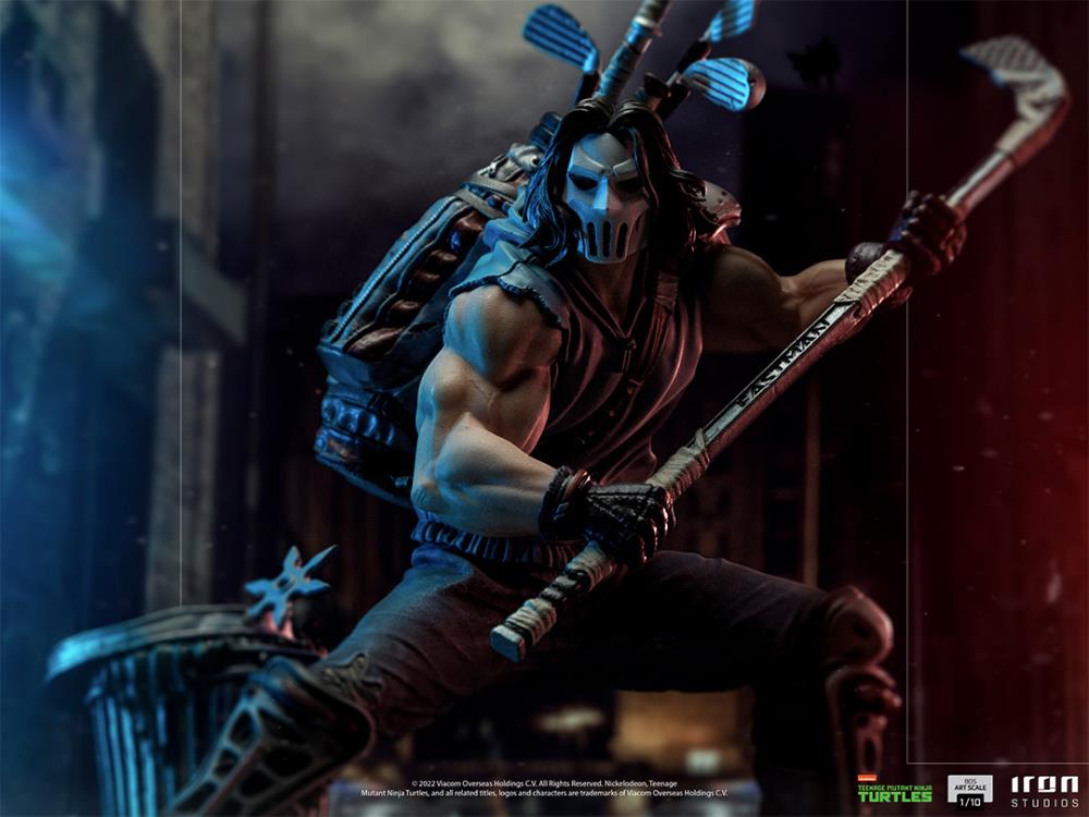 Teenage Mutant Ninja Turtles Battle Diorama Series Casey Jones 1/10 Art Scale Statue Gallery Image 4