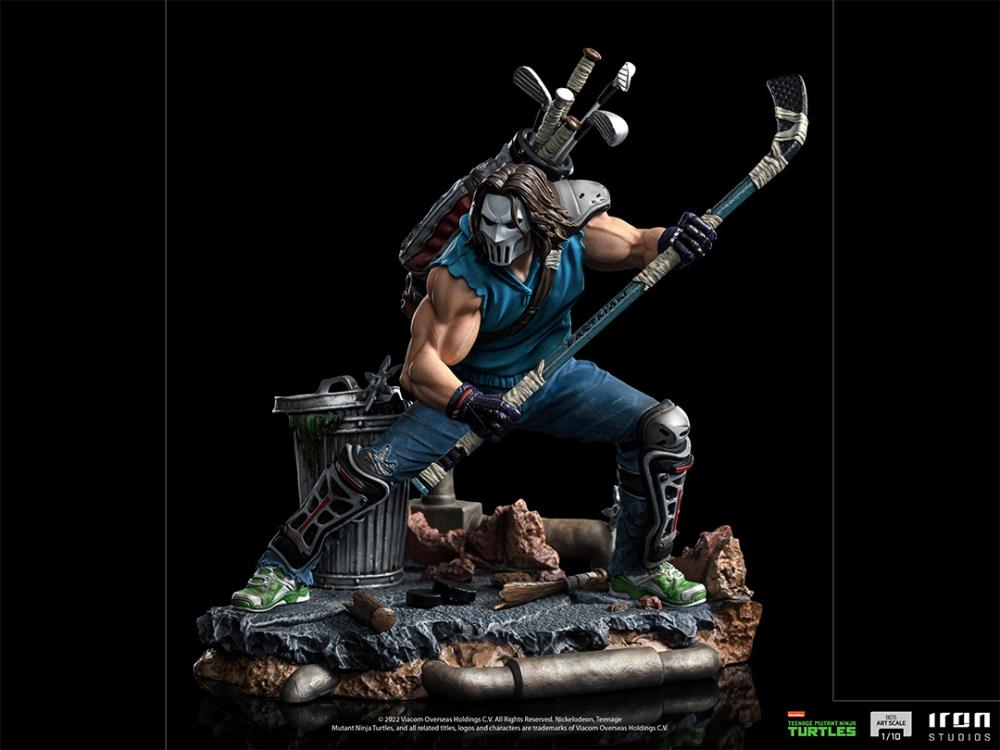 Teenage Mutant Ninja Turtles Battle Diorama Series Casey Jones 1/10 Art Scale Statue Gallery Image 6