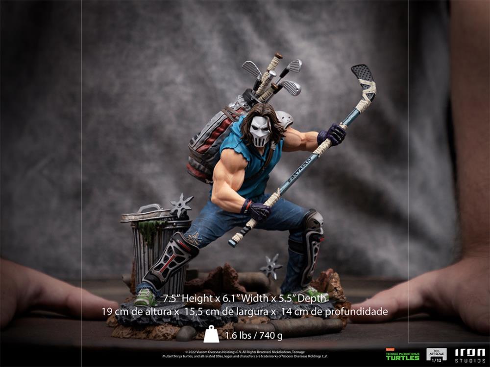 Teenage Mutant Ninja Turtles Battle Diorama Series Casey Jones 1/10 Art Scale Statue Gallery Image 19