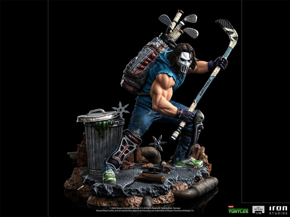 Teenage Mutant Ninja Turtles Battle Diorama Series Casey Jones 1/10 Art Scale Statue Gallery Image 10