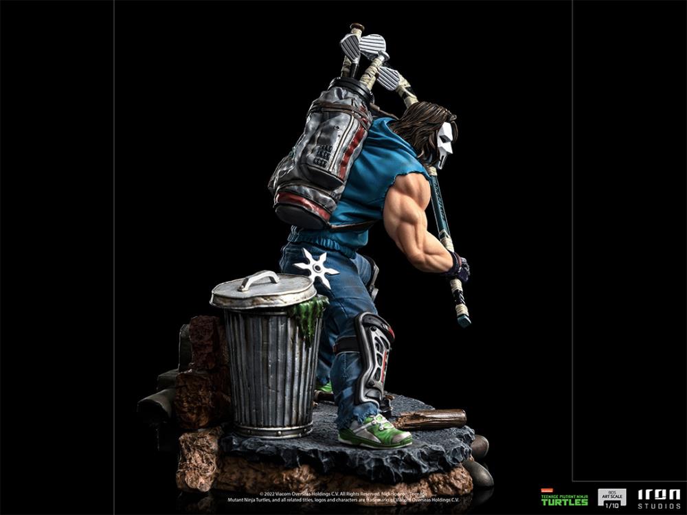 Teenage Mutant Ninja Turtles Battle Diorama Series Casey Jones 1/10 Art Scale Statue Gallery Image 9