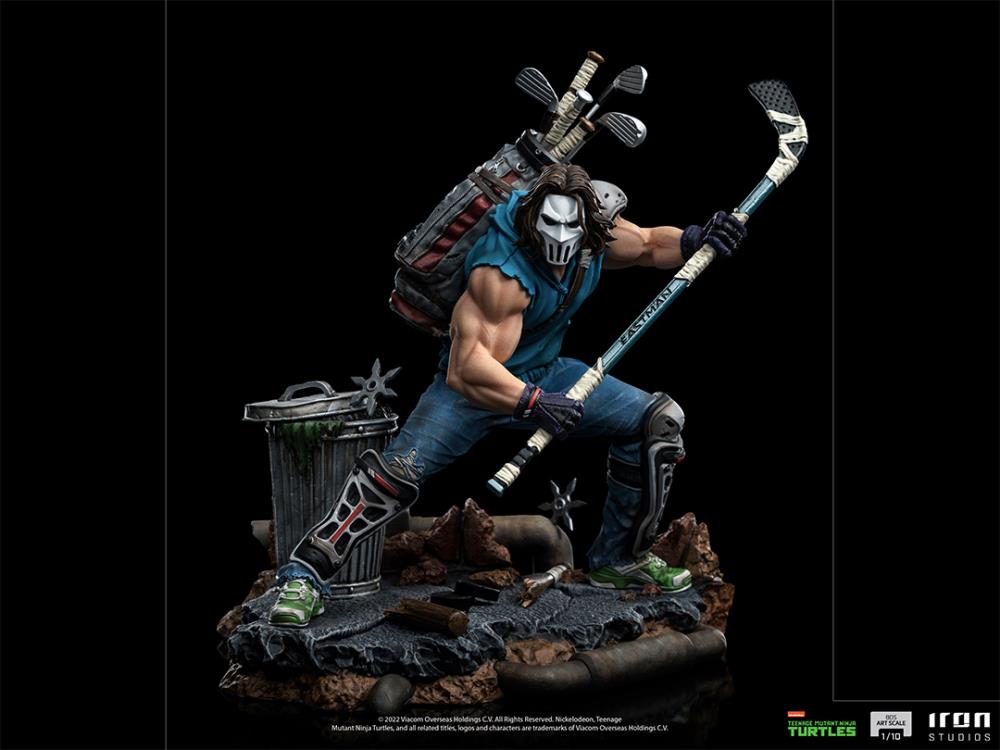 Teenage Mutant Ninja Turtles Battle Diorama Series Casey Jones 1/10 Art Scale Statue Gallery Image 5