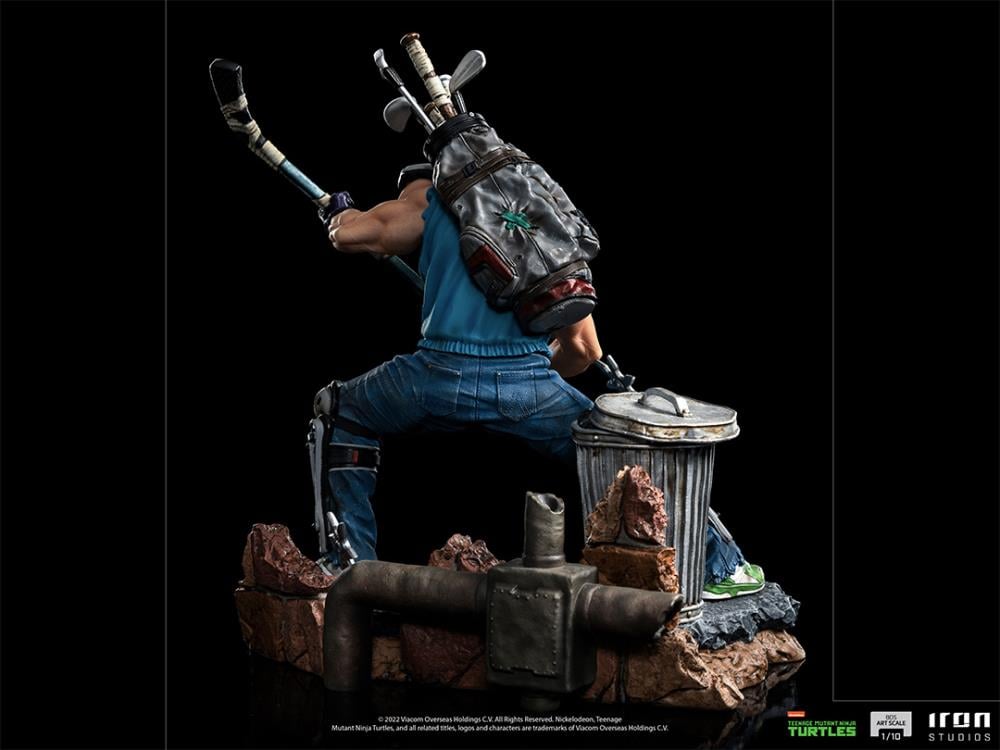 Teenage Mutant Ninja Turtles Battle Diorama Series Casey Jones 1/10 Art Scale Statue Gallery Image 8