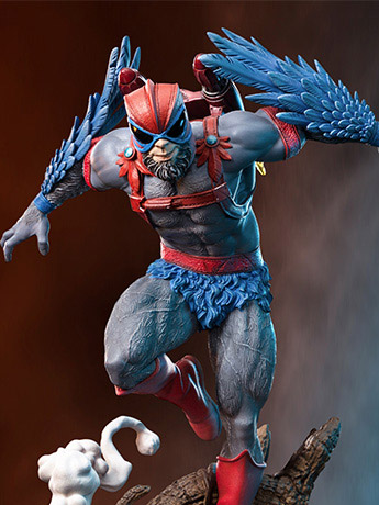 Masters of the Universe Battle Diorama Series Stratos 1/10 Art Scale Limited Edition Statue Gallery Image 2