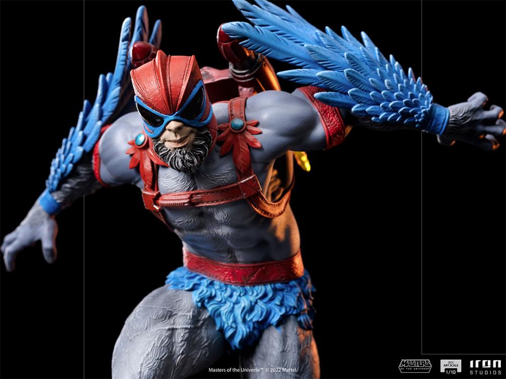 Masters of the Universe Battle Diorama Series Stratos 1/10 Art Scale Limited Edition Statue Gallery Image 11