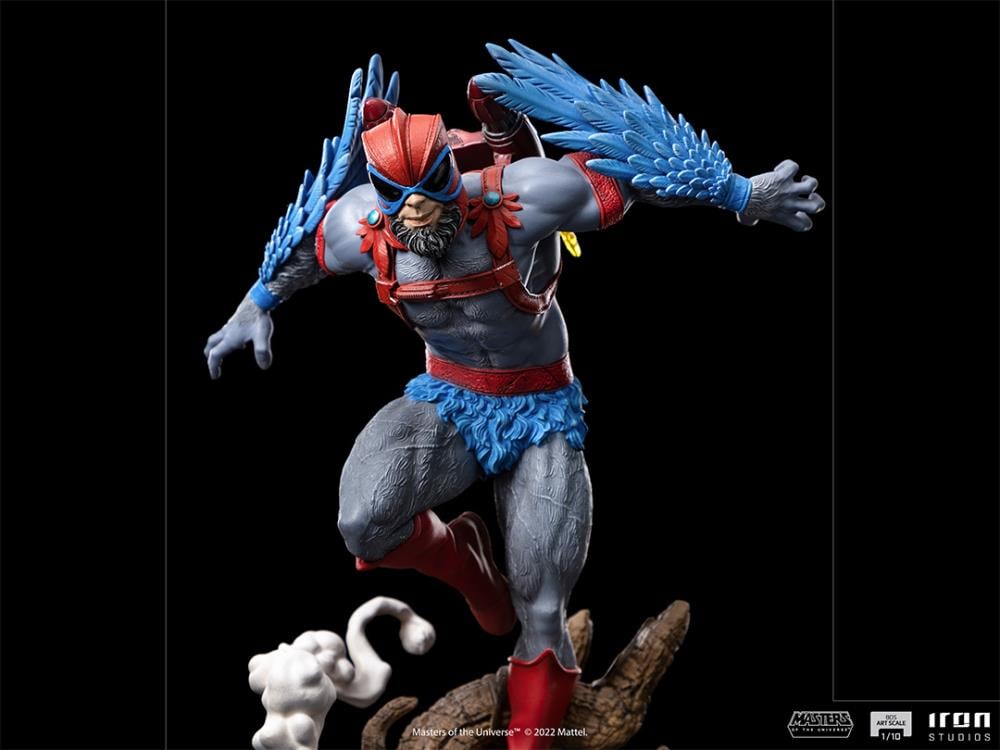 Masters of the Universe Battle Diorama Series Stratos 1/10 Art Scale Limited Edition Statue Gallery Image 10