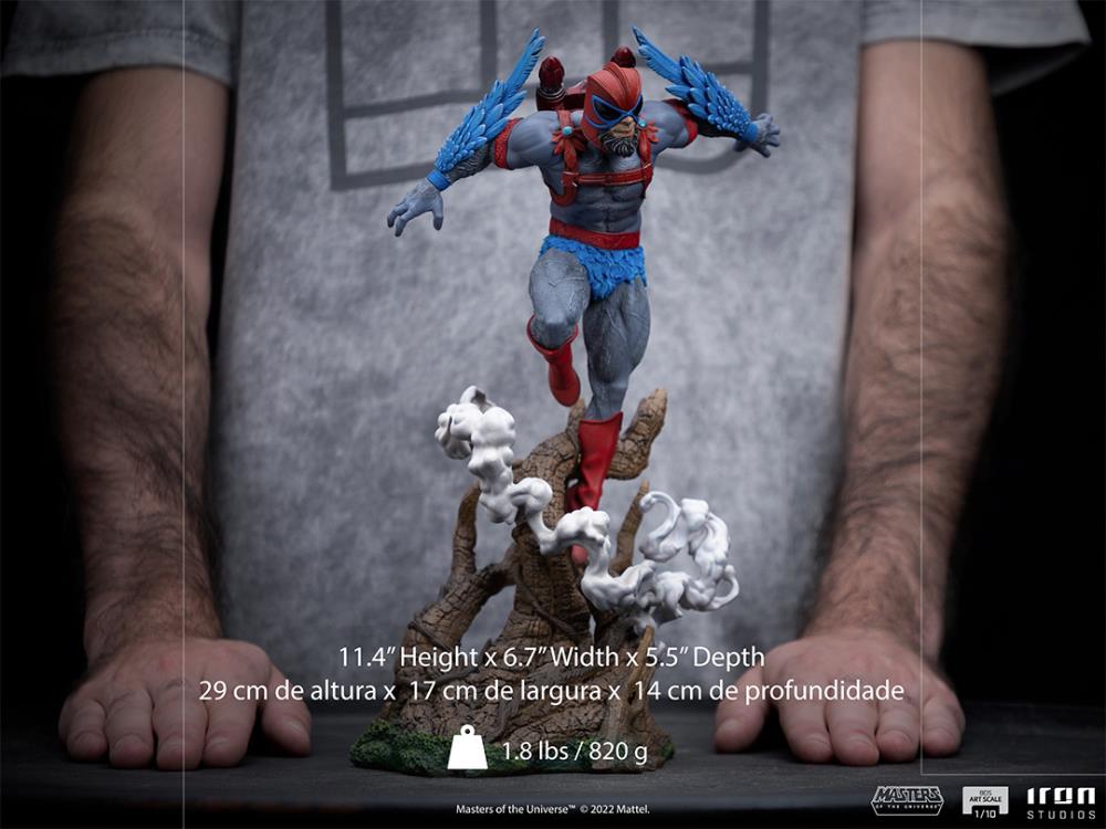 Masters of the Universe Battle Diorama Series Stratos 1/10 Art Scale Limited Edition Statue Gallery Image 19