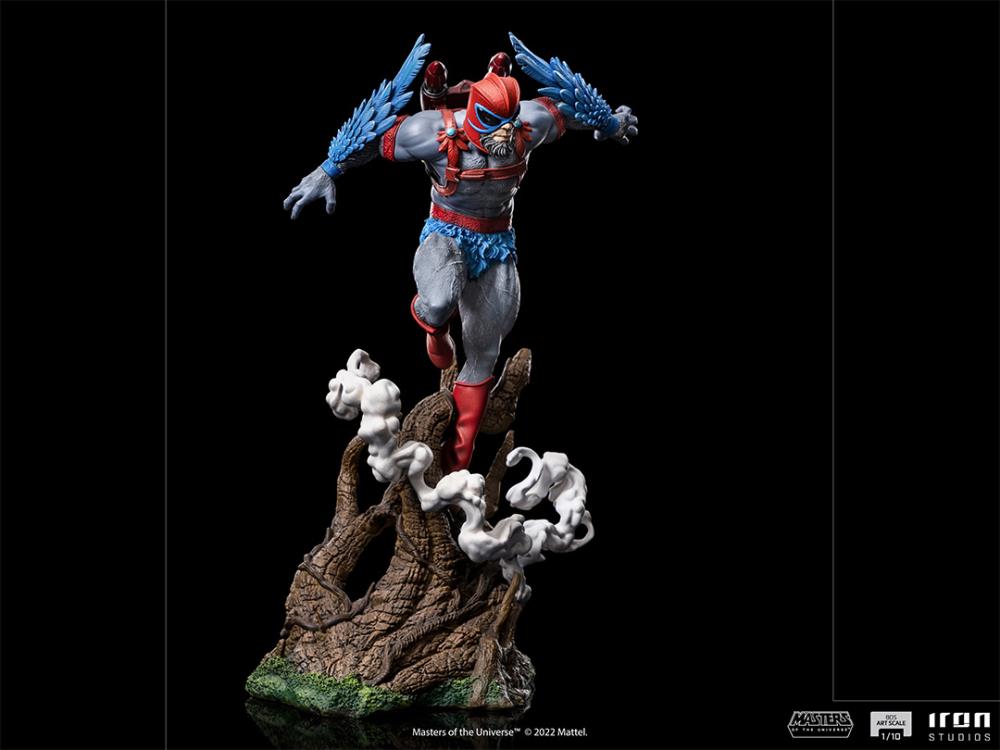Masters of the Universe Battle Diorama Series Stratos 1/10 Art Scale Limited Edition Statue Gallery Image 9