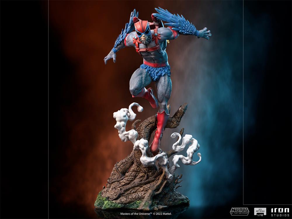 Masters of the Universe Battle Diorama Series Stratos 1/10 Art Scale Limited Edition Statue Gallery Image 3
