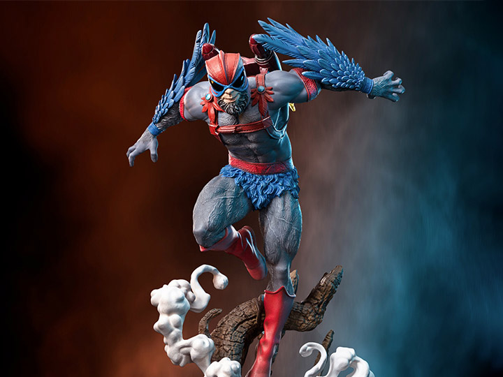 Masters of the Universe Battle Diorama Series Stratos 1/10 Art Scale Limited Edition Statue Gallery Image 1