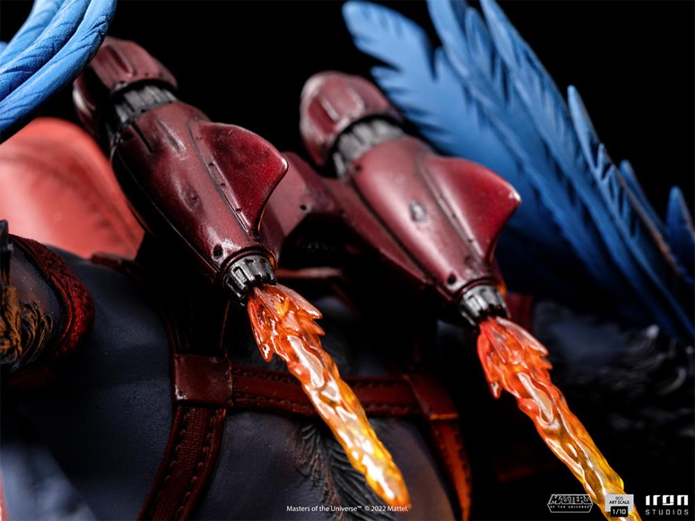 Masters of the Universe Battle Diorama Series Stratos 1/10 Art Scale Limited Edition Statue Gallery Image 15