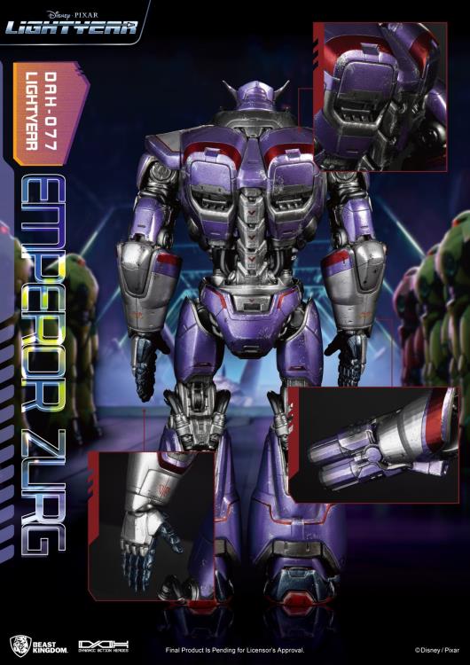 Lightyear Dynamic 8ction Heroes DAH-077 Emperor Zurg Gallery Image 6