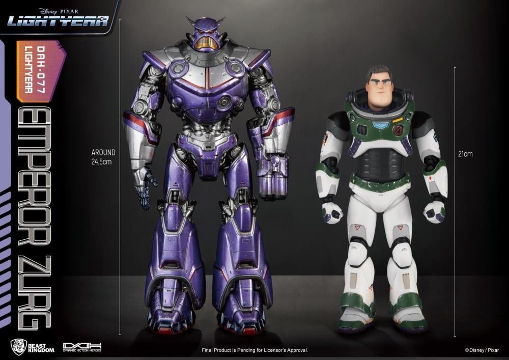 Lightyear Dynamic 8ction Heroes DAH-077 Emperor Zurg Gallery Image 11